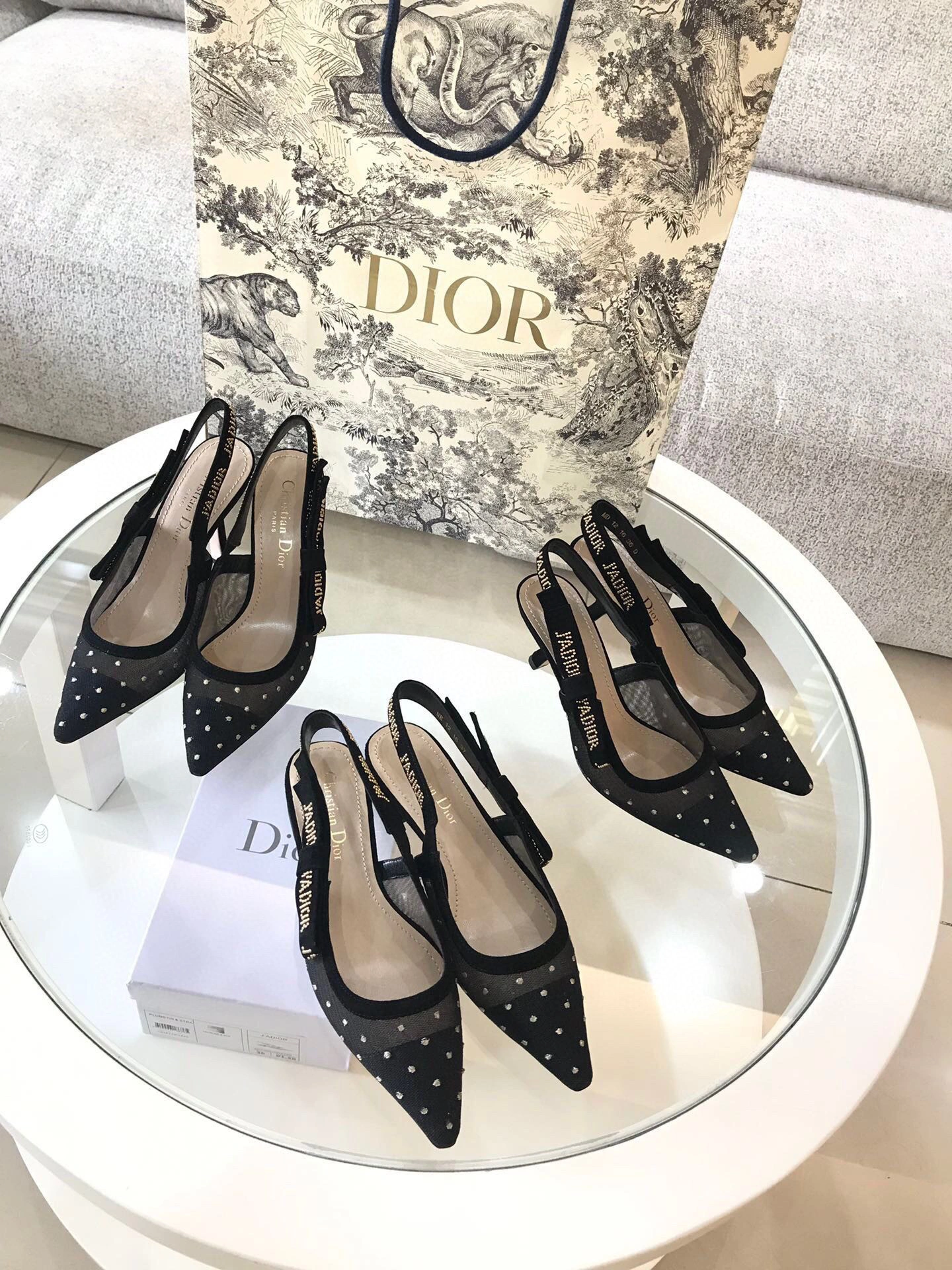 coco-- embroidery Heel height 1  6.5  9.5 slingback item : B-X024B25138